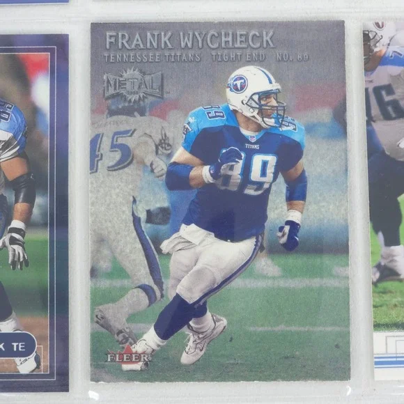 Frank Wycheck Football Card Lot Titans Autograph Inserts Chase Tennessee Vintage - Picture 10 of 16